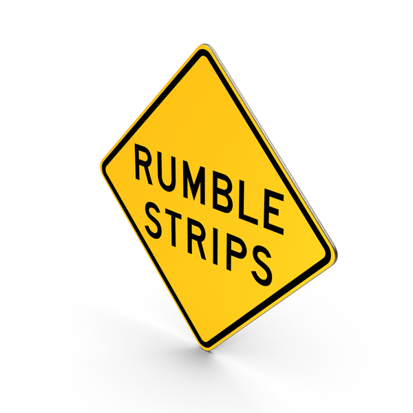 Rumble strips ahead signs Rumble strips ahead signs